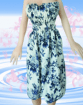 Blue Floral Dress